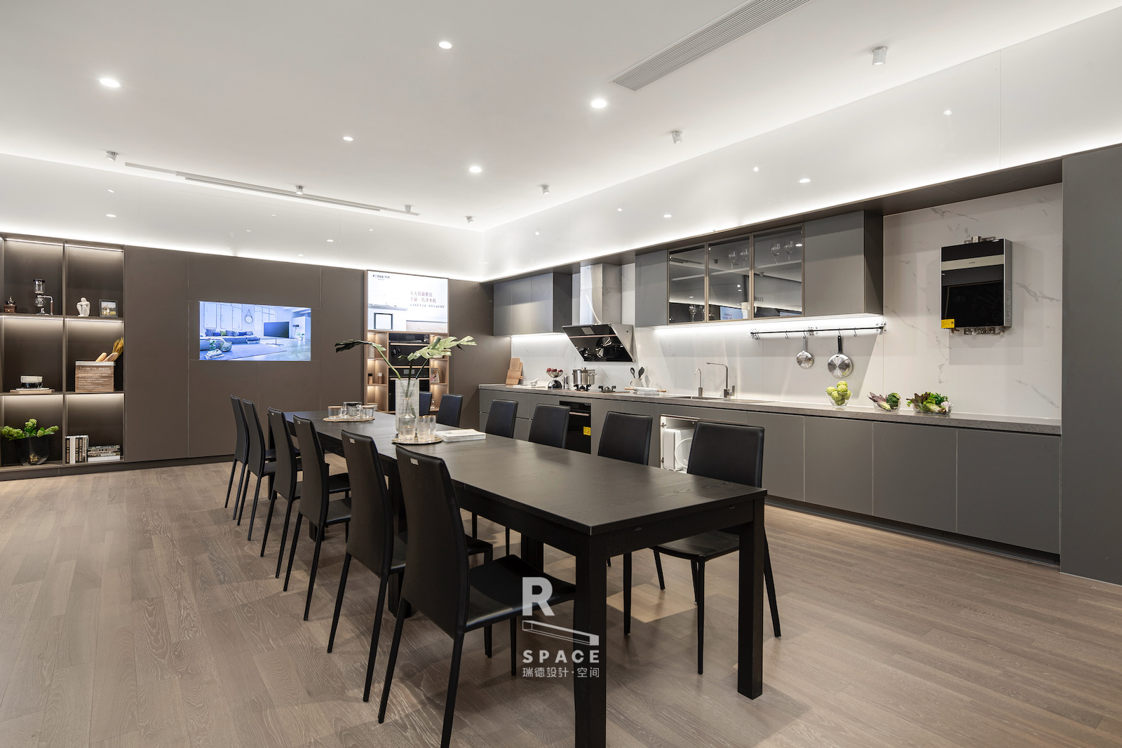 Red design，Fotile ，space design ，Model building，