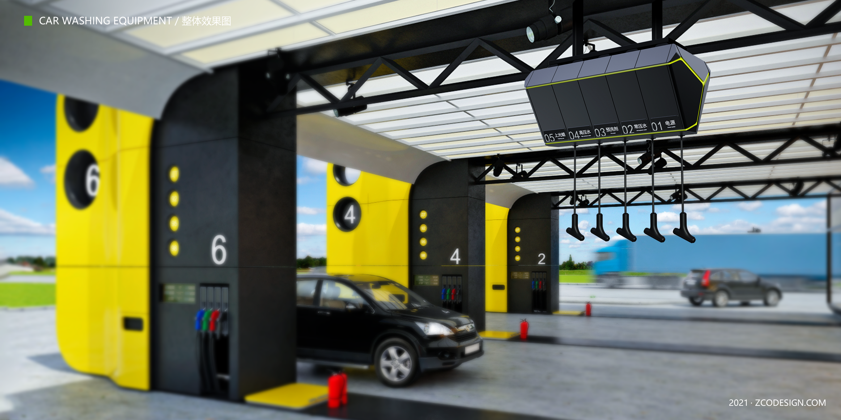 Car Wash，Car Wash，Car washing equipment，modular，combination，Car washing equipment，modular，combination，