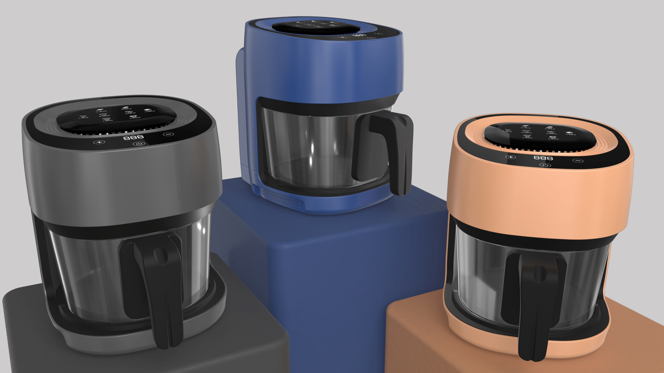 Transparent air fryer，