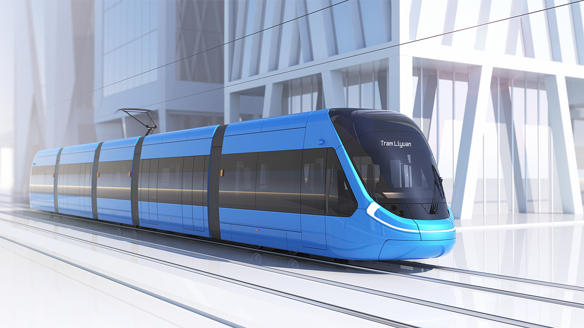 Tram，Light rail，Light rail，tram，Vehicle design，