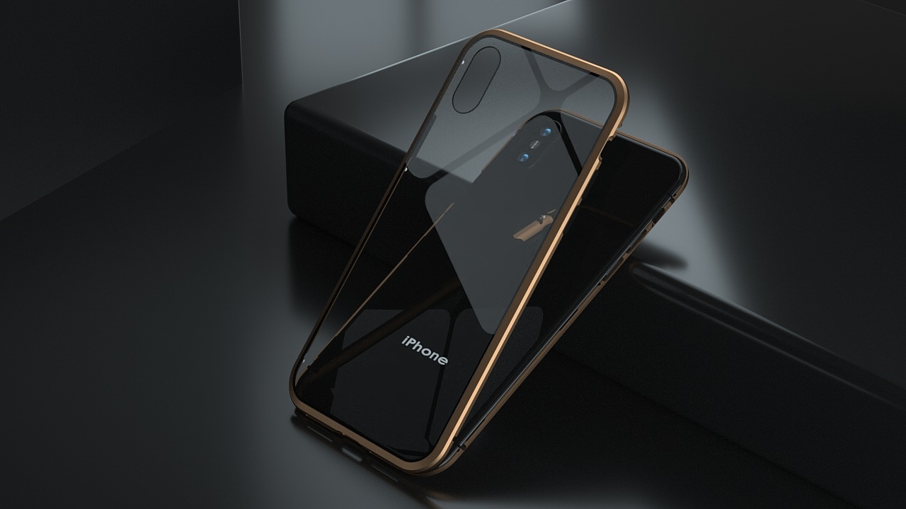 Mobile phone case rendering，OC rendering，Rendering exercise，