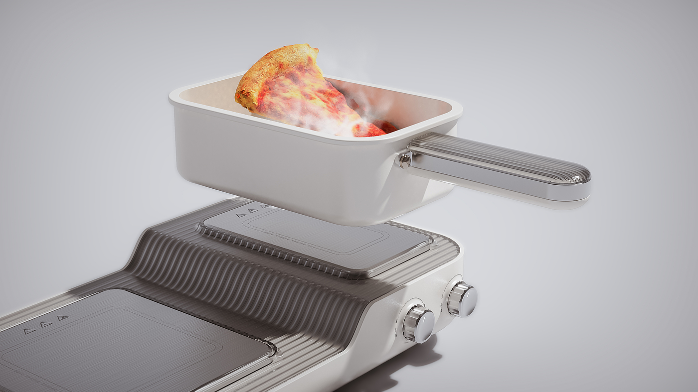 product design，industrial design，sample reels，keyshot，breakfast，Breakfast machine，