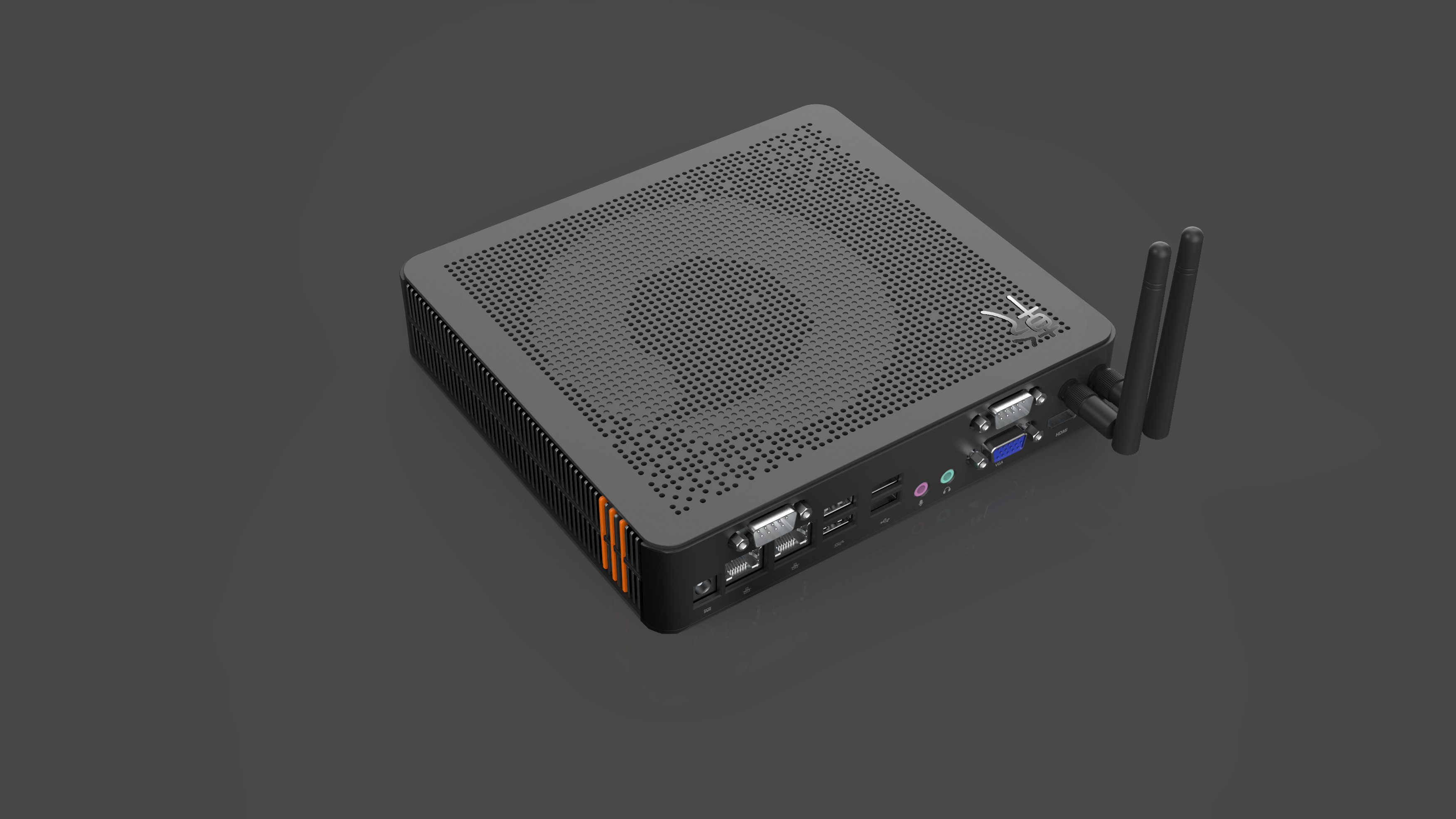 computer，host，network terminal，product design，Vertical space，