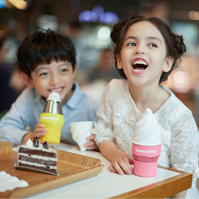 Rice grains，ice cream，vacuum cup，