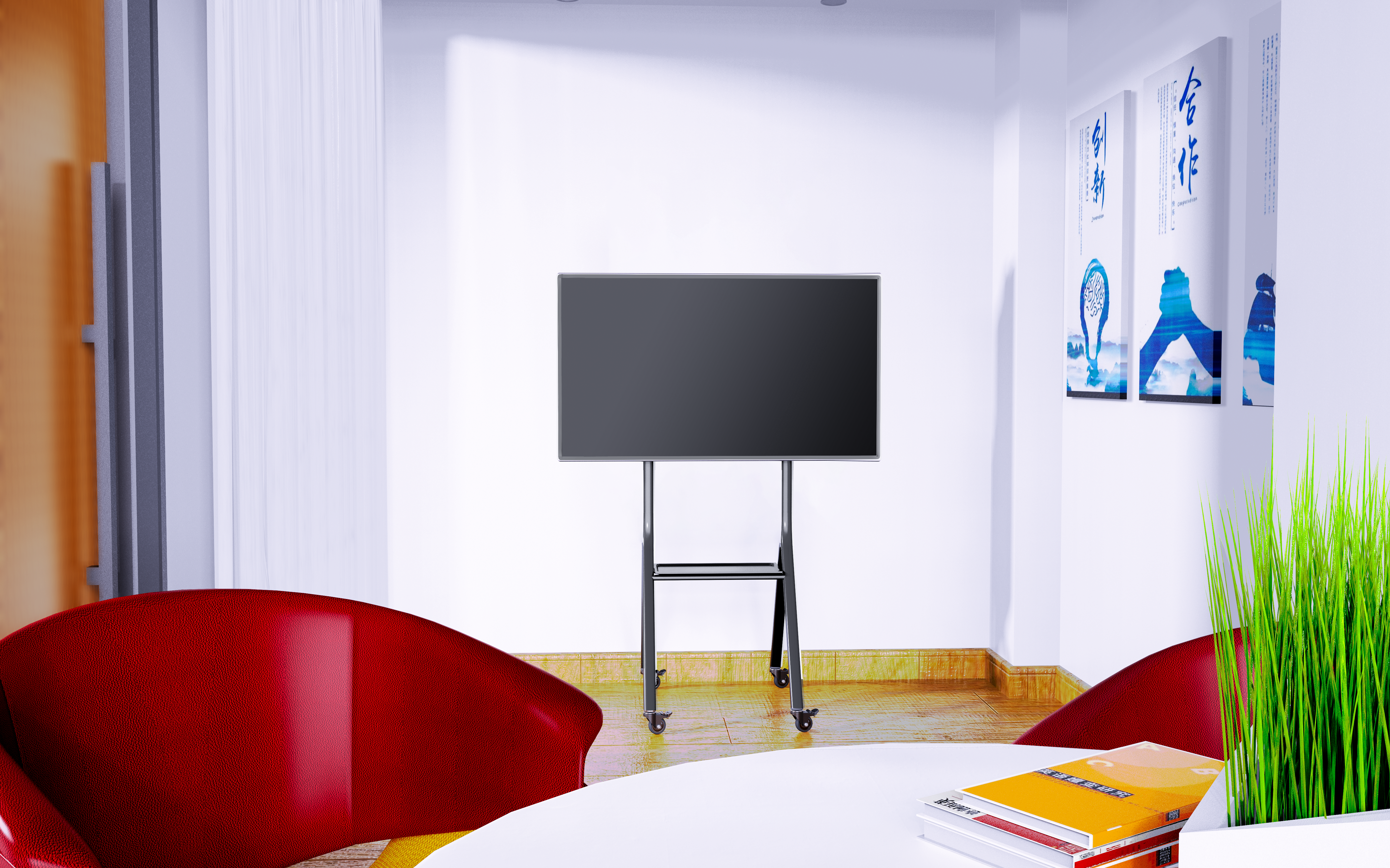 sell goods through livestreaming，Touch display，screen，