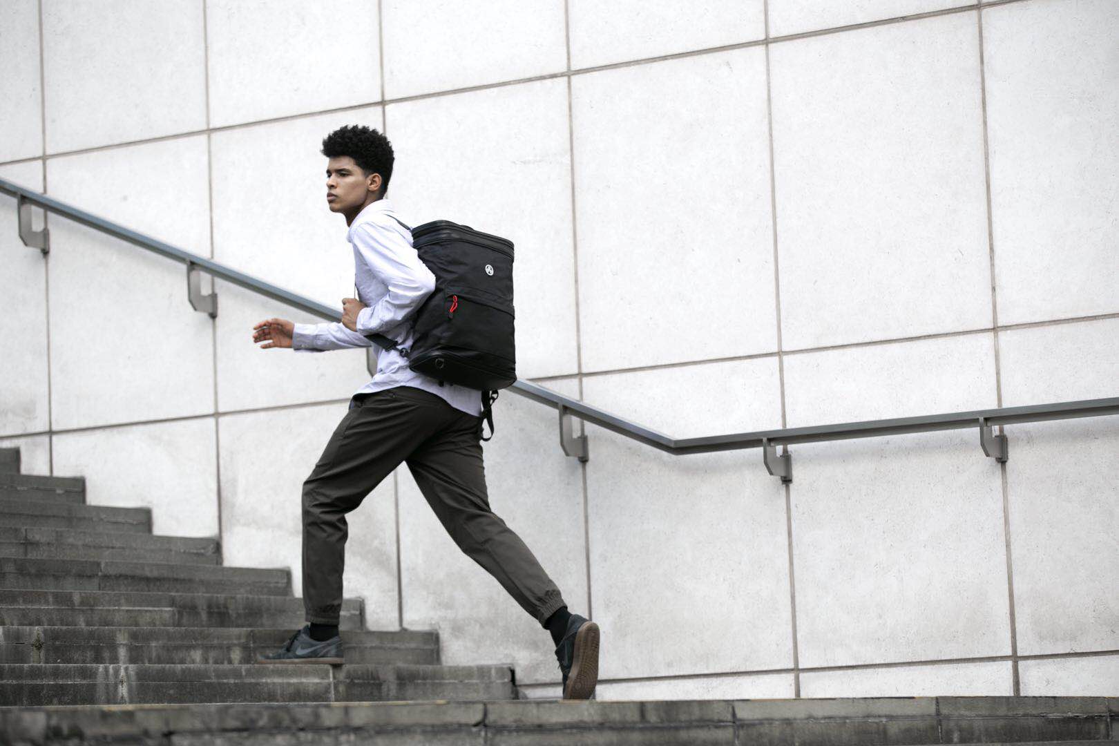 knapsack，deformation，The single shoulder bag，