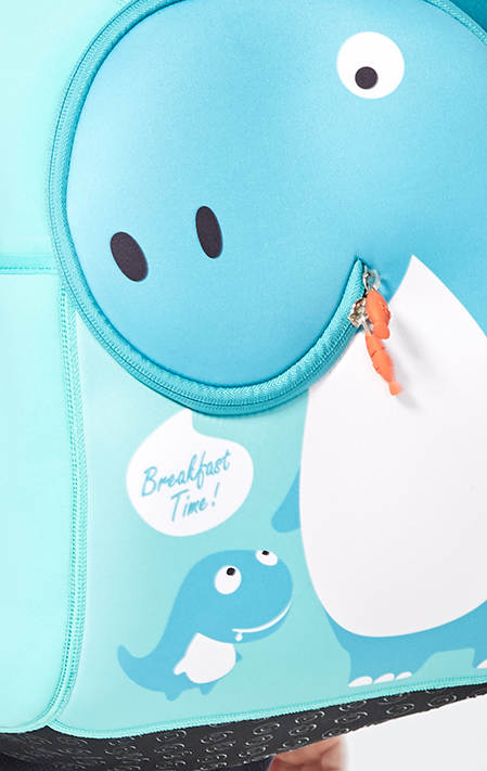 children，zipper，kindergarten，knapsack，dinosaur，