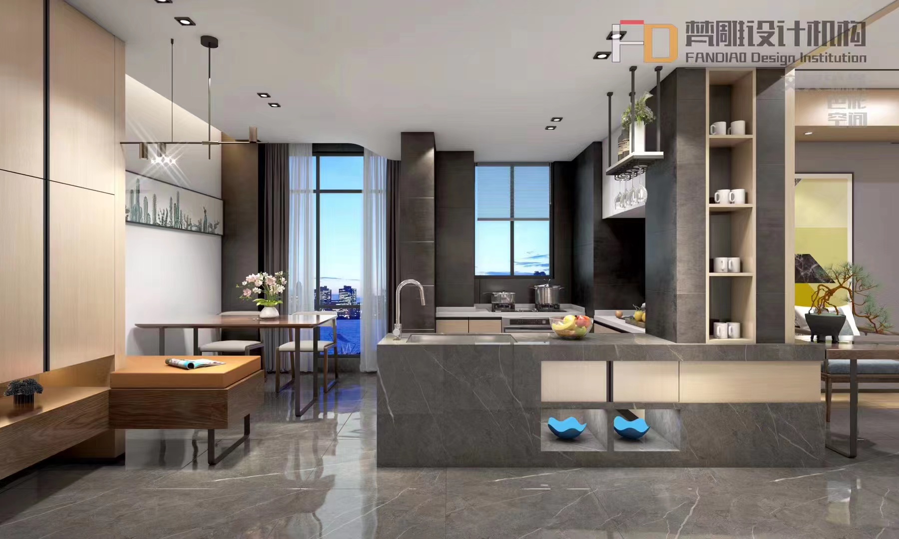 Warm residence, simple life，