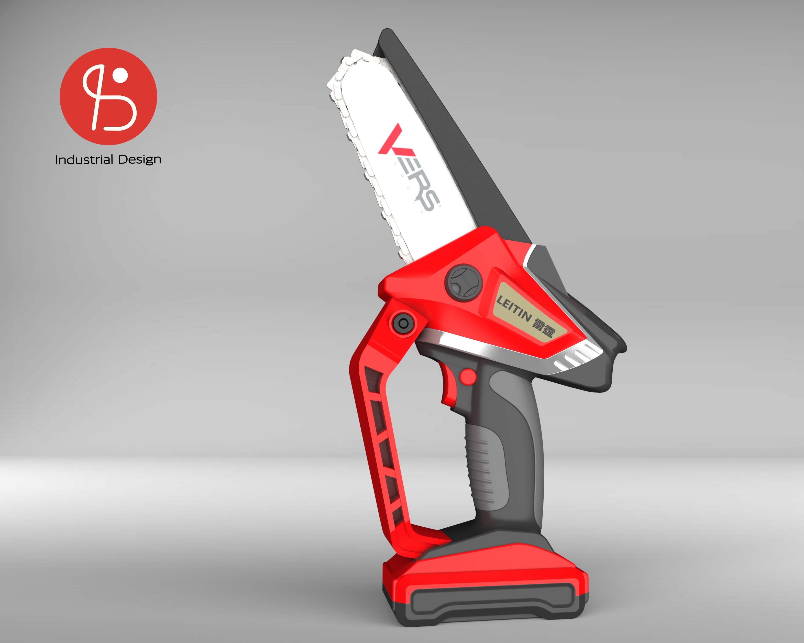 Lithium electric saw, appearance design, structure design，