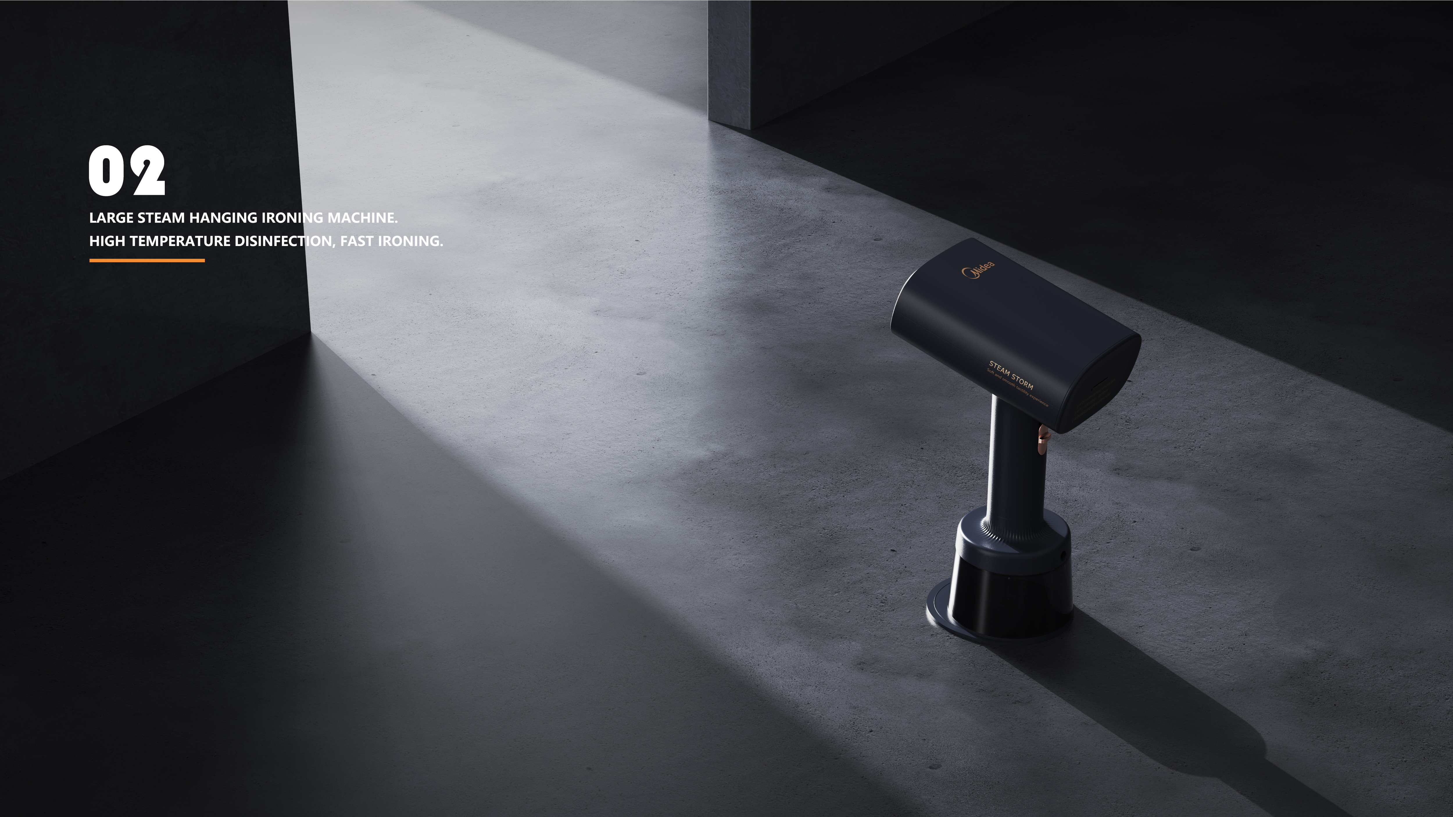 Point only design，product design，industrial design，for the domestic market，Hand held ironing machine，Steam iron，be younger，Feminization，