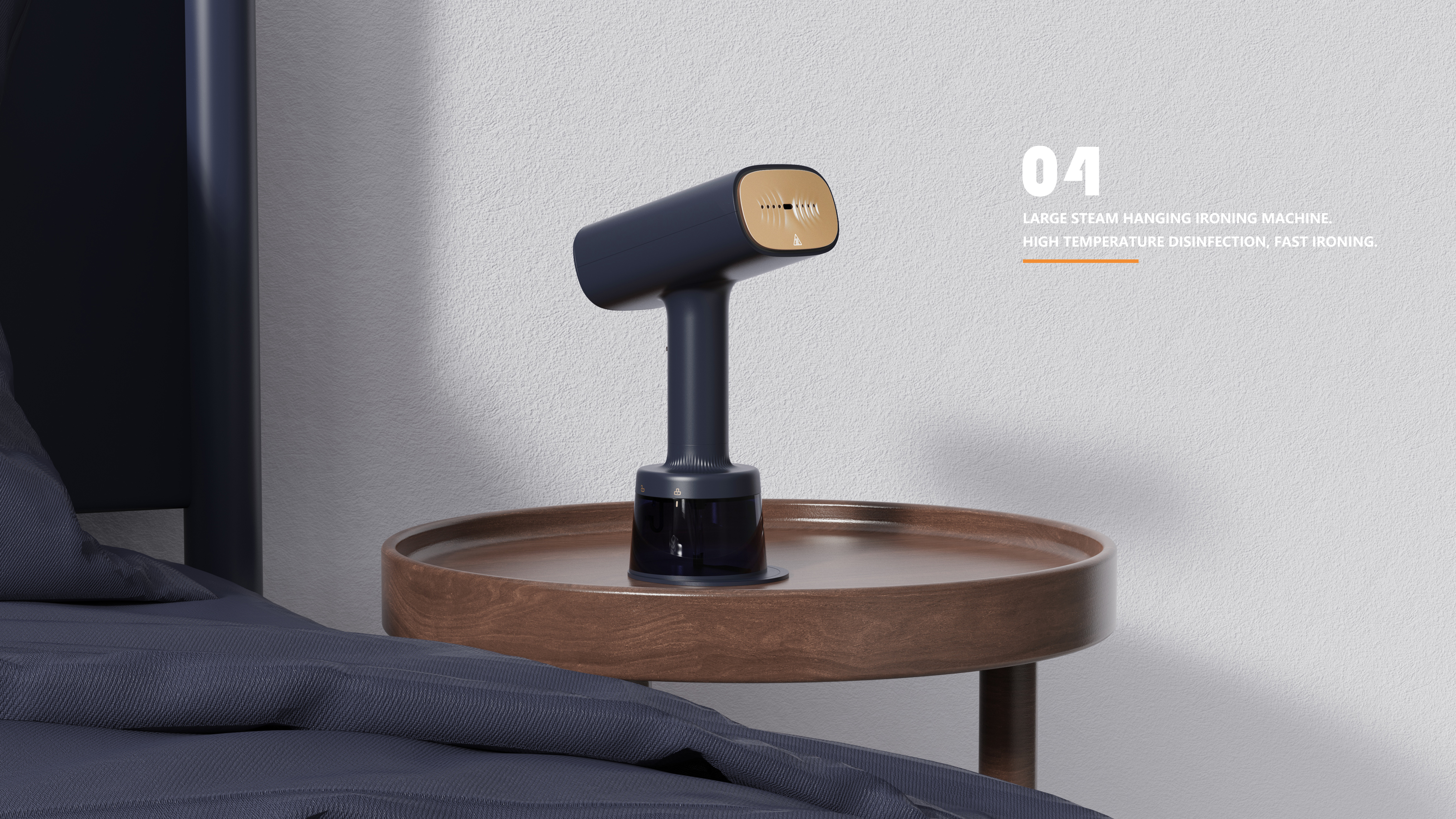 Point only design，product design，industrial design，for the domestic market，Hand held ironing machine，Steam iron，be younger，Feminization，