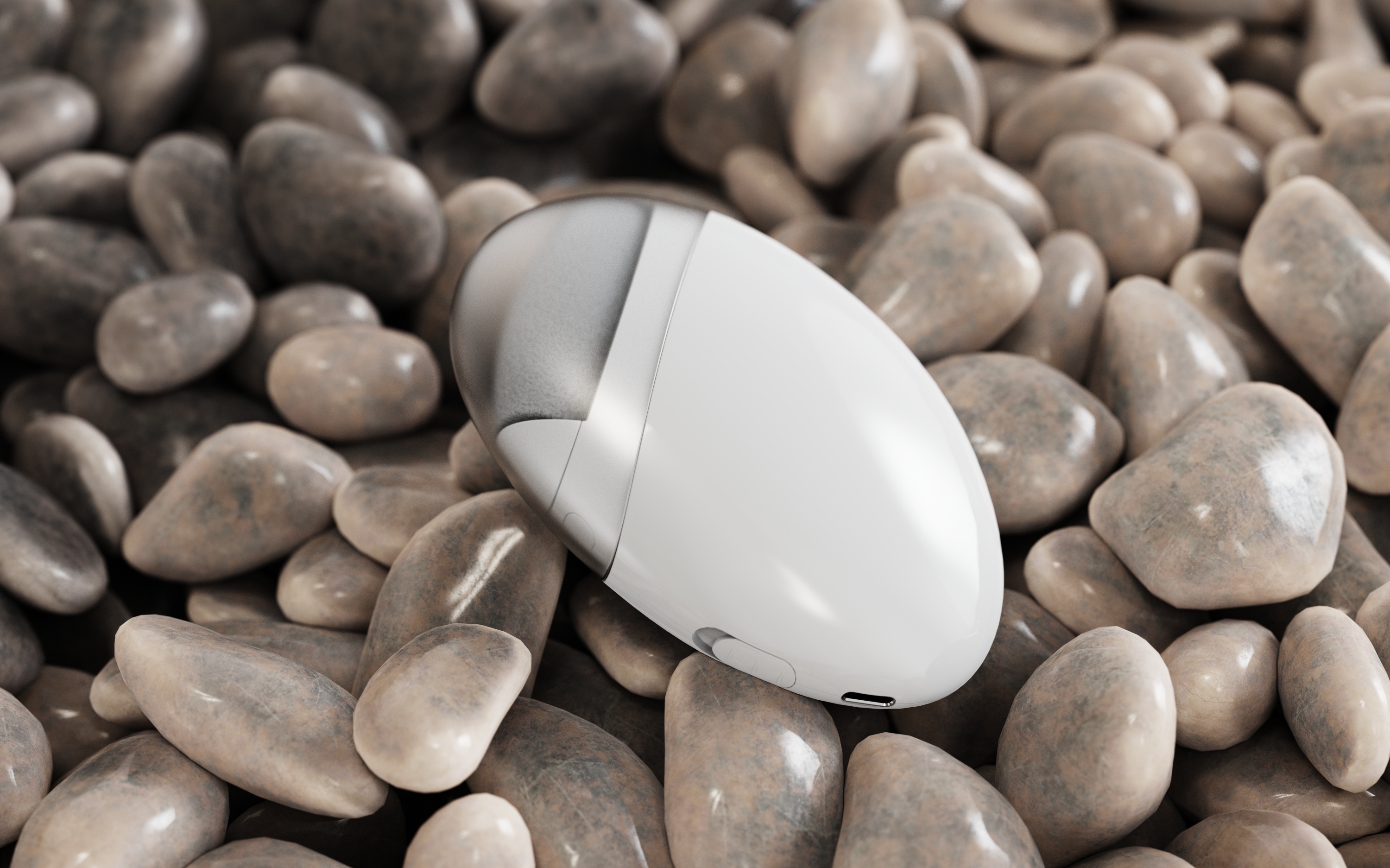 Foot grinder, pebble，