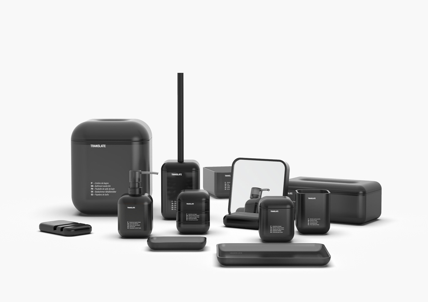 Shower Room，parts，3d，modern，packing design，Bathroom suit，