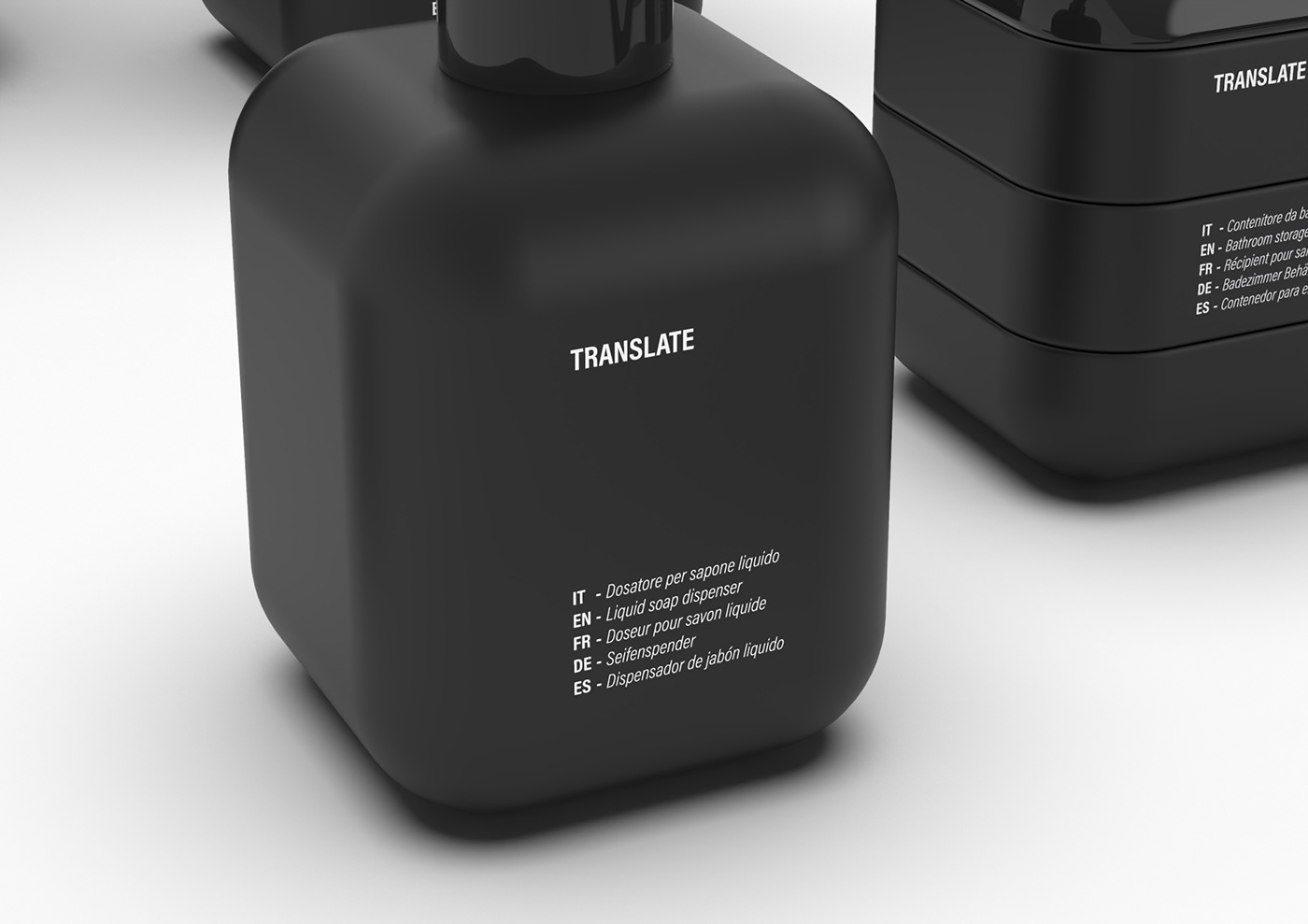 Shower Room，parts，3d，modern，packing design，Bathroom suit，