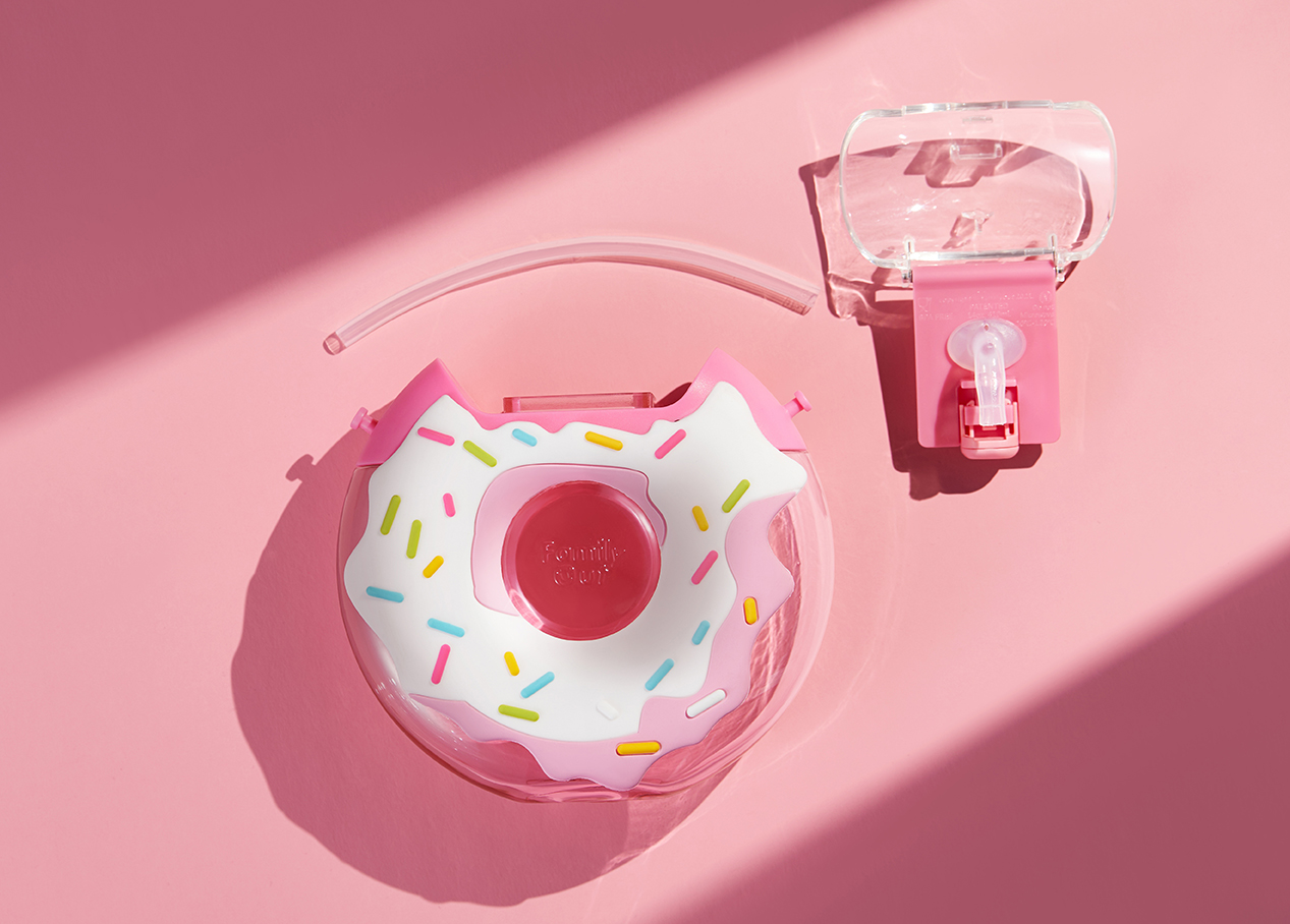 Rice grains，doughnut，kettle，