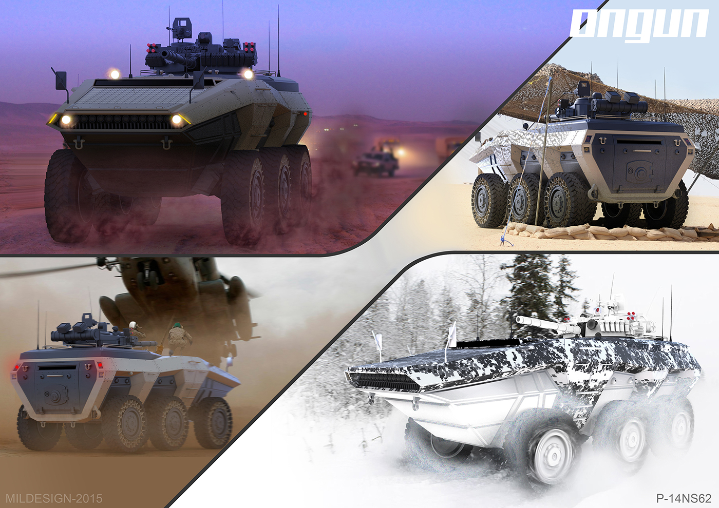 ONGUN，Tank，military，