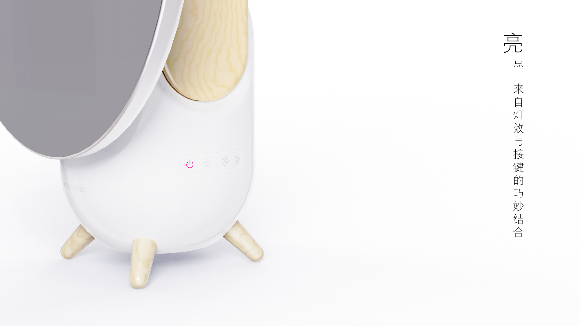 Beauty makeup，Mirror display，Smart home，