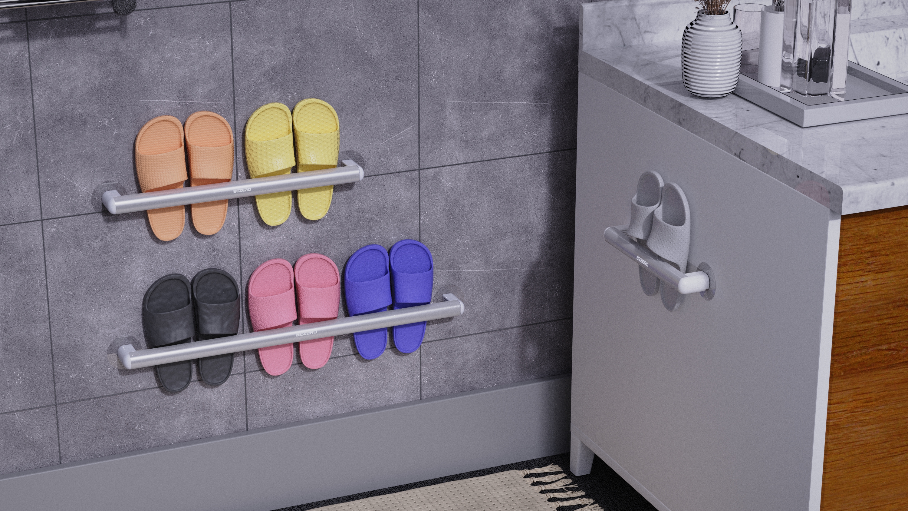 Storage rack，Bathroom supplies，