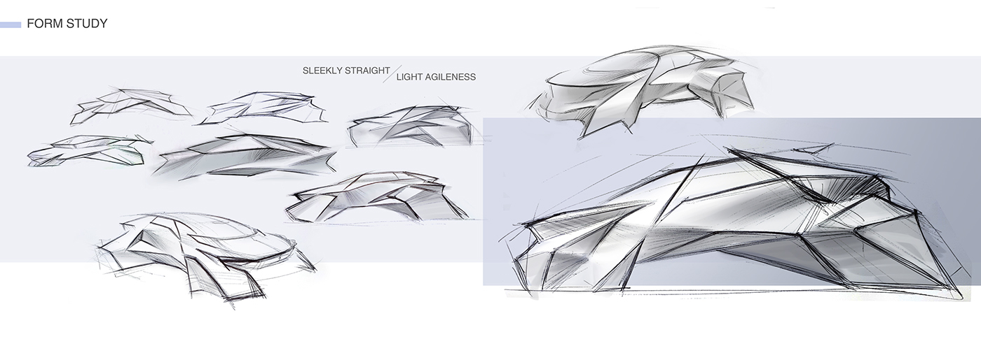 KIa - OSPREY，automobile，sketch，