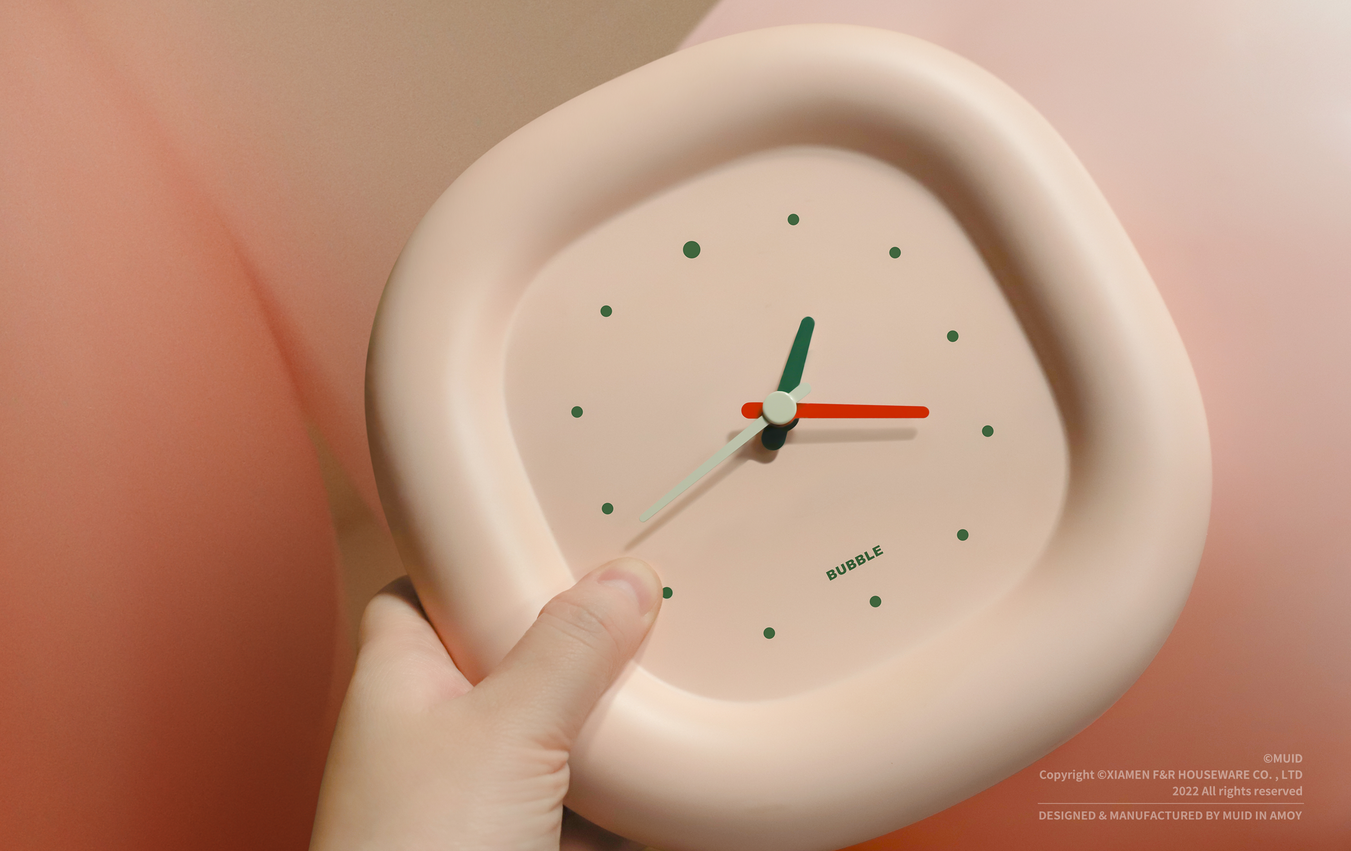 MUID，clock，Find fun，Original design，