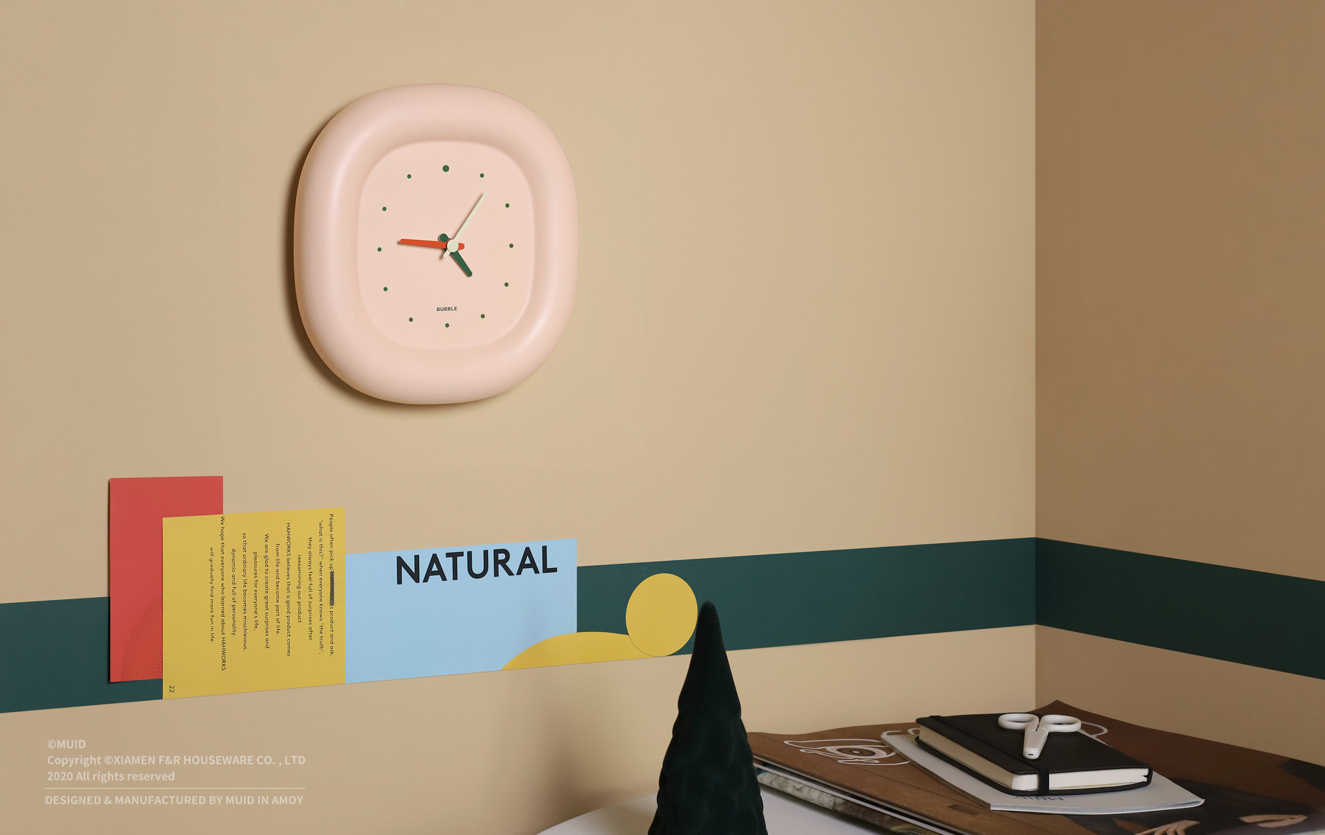 MUID，clock，Find fun，Original design，