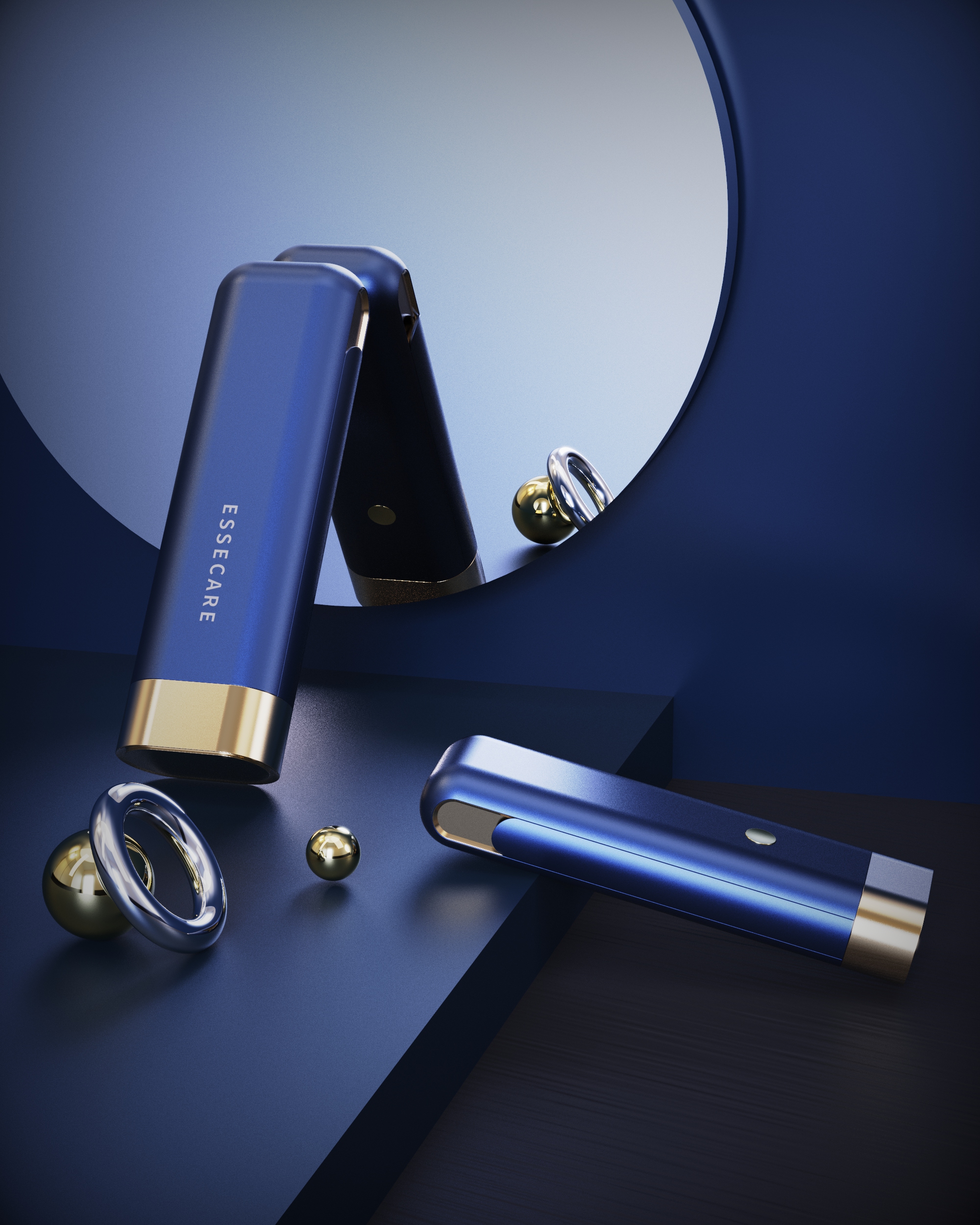 Beauty equipment，small home appliances，Appearance design，Beauty personal care，electronic product，Water light meter，Water light microneedle，Household beauty instrument，