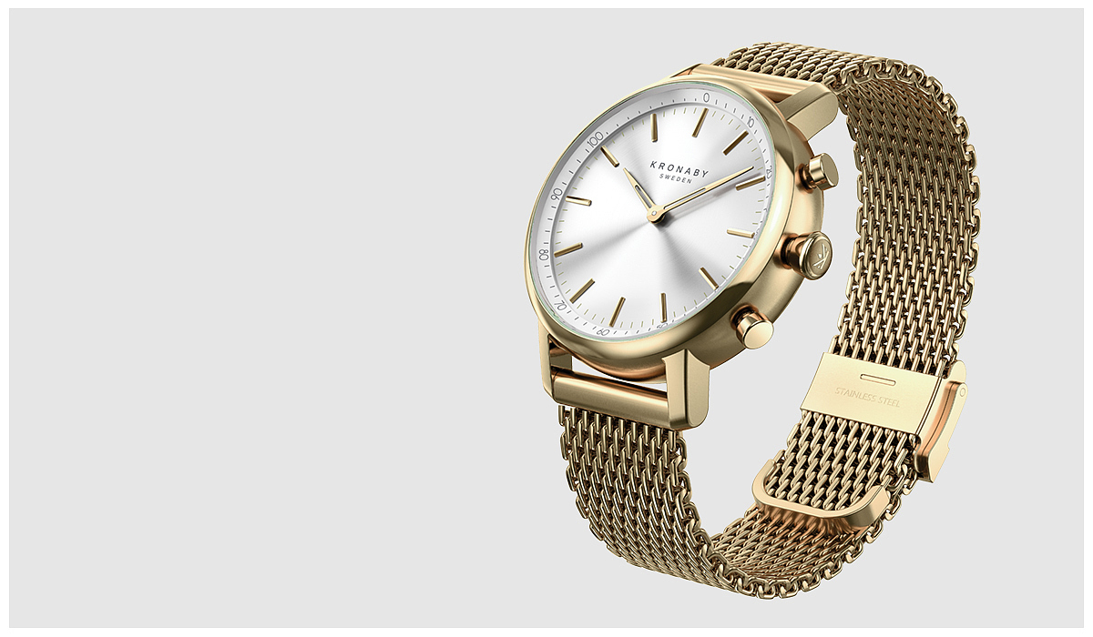 Kronaby，brand，Wristwatch，classic，innovate，product design，clocks and watches，