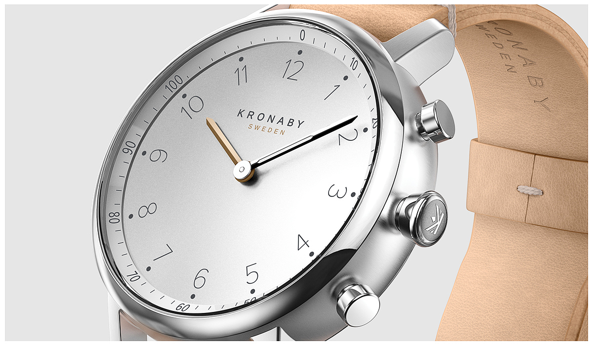 Kronaby，brand，Wristwatch，classic，innovate，product design，clocks and watches，