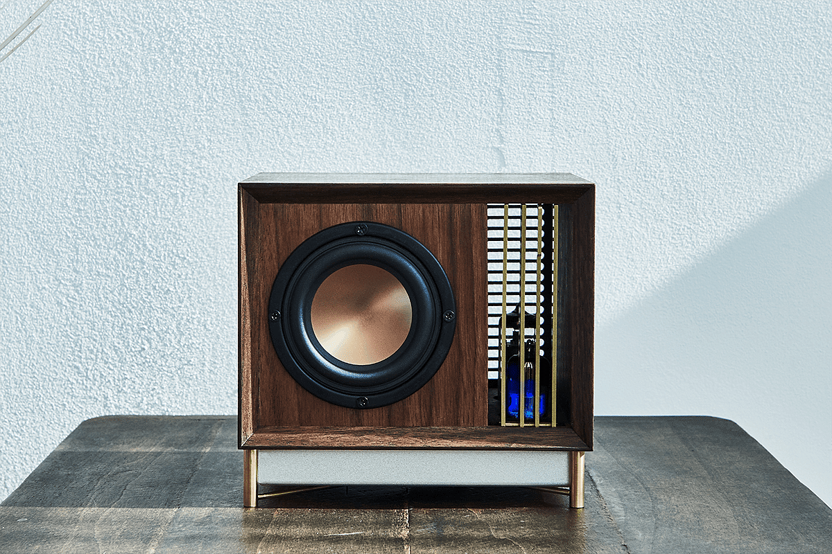 loudspeaker box，Walnut，sound speaker，