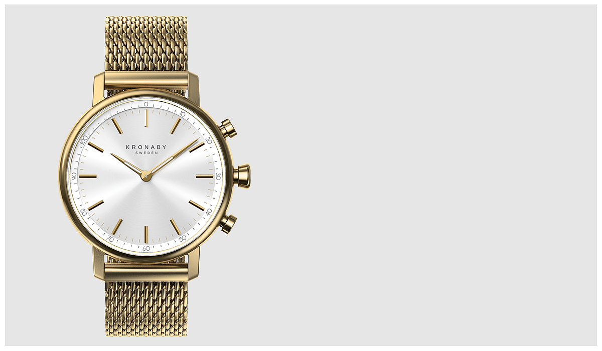 Kronaby，brand，Wristwatch，classic，innovate，product design，clocks and watches，