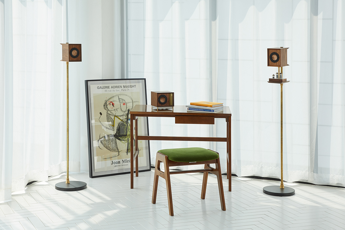 loudspeaker box，Walnut，sound speaker，