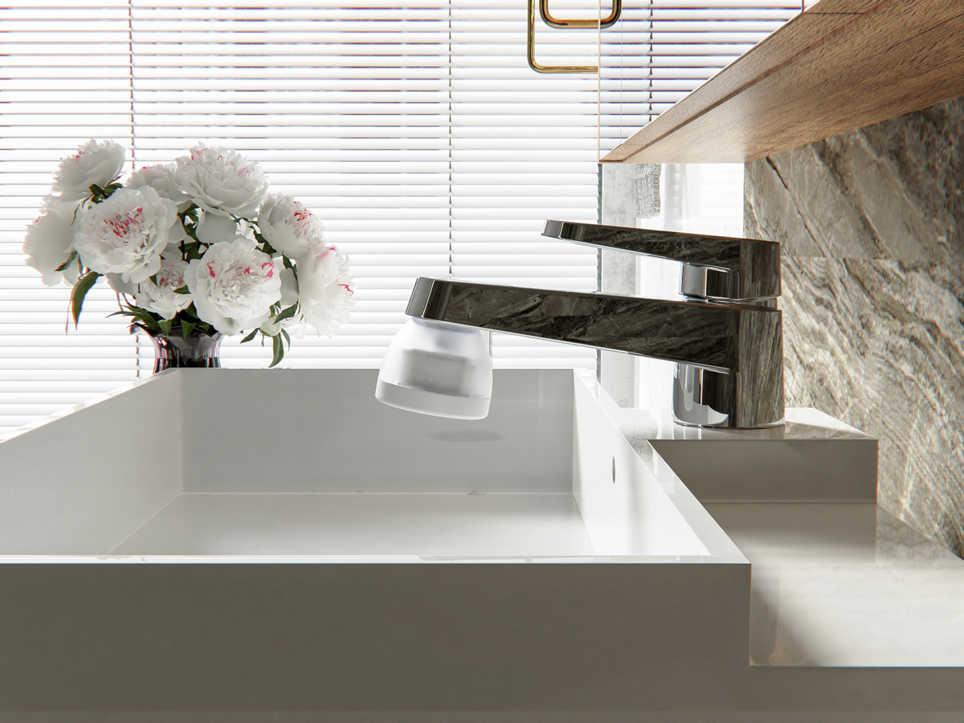 water tap，Shower Room，clean，FAUCET，product design，industrial design，modern，simple design，