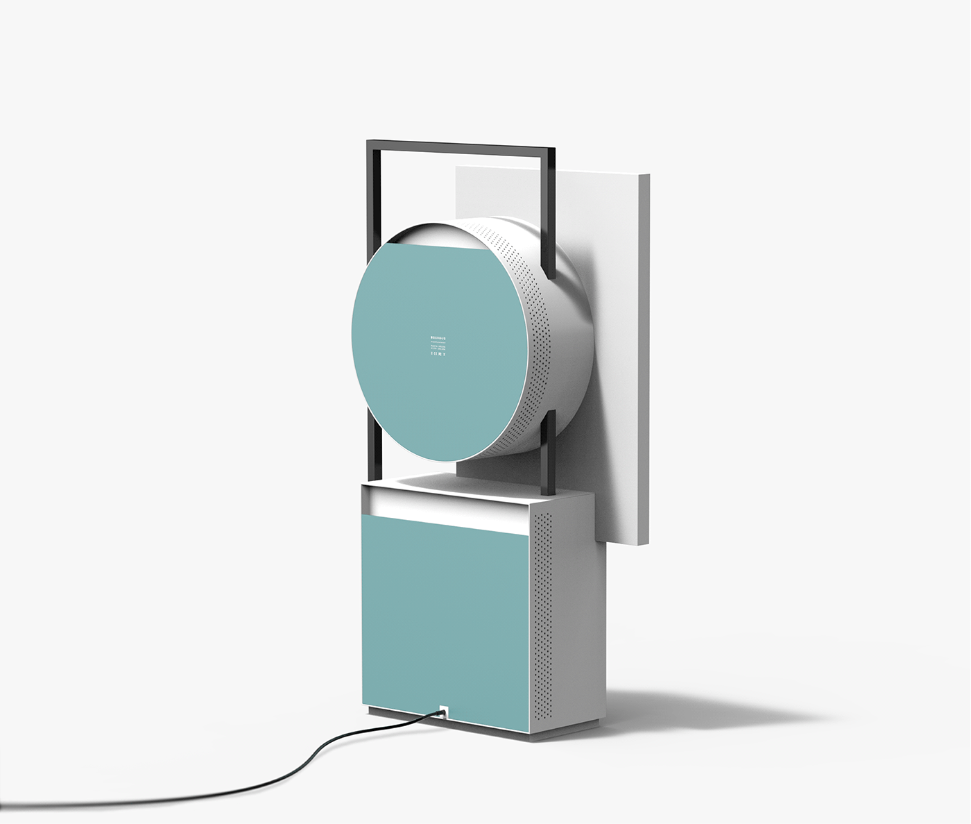 air cleaner，Bauhaus style，"Simplicity is the ultimate"，air，Air Purifier，product design，product，