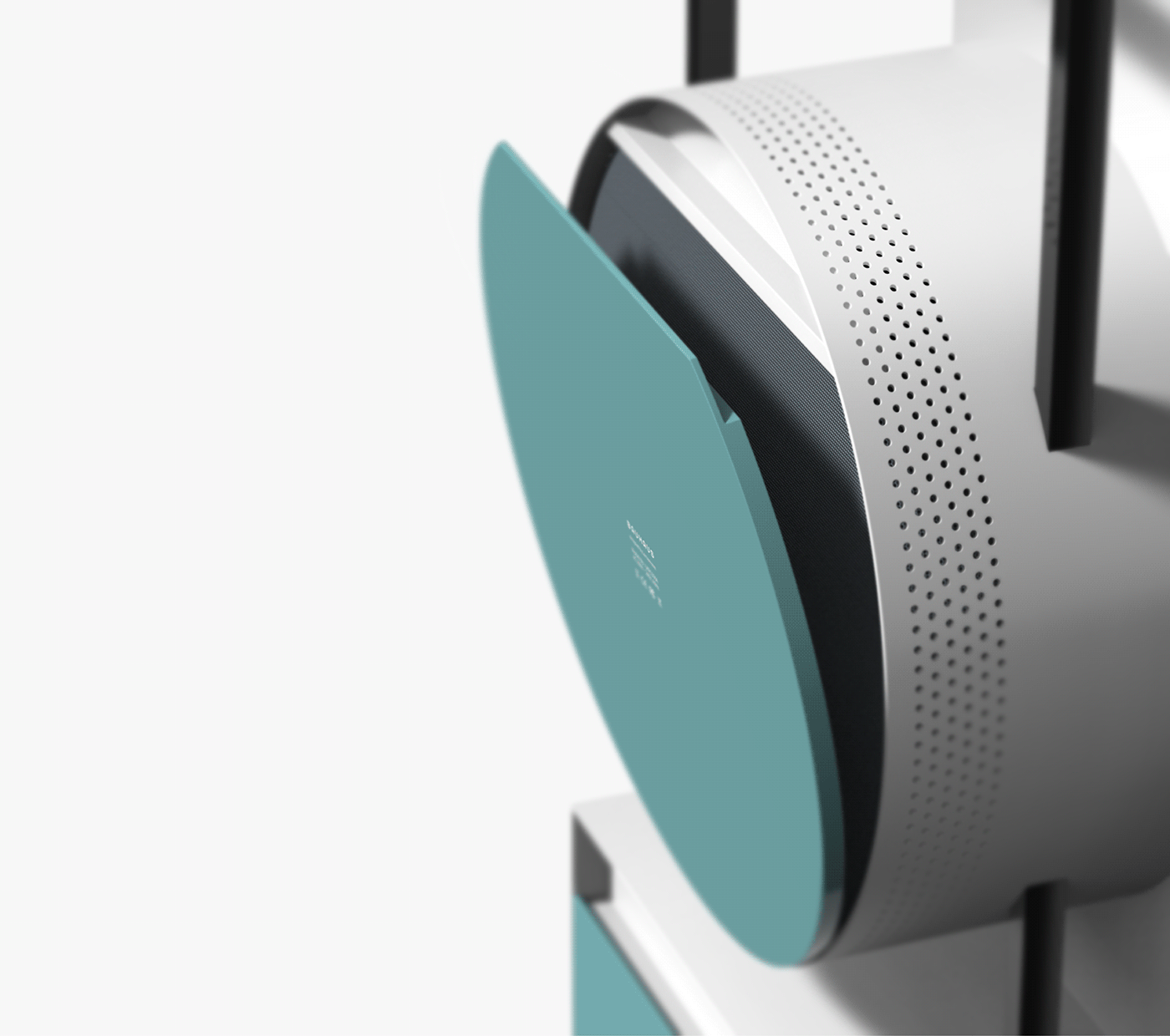 air cleaner，Bauhaus style，"Simplicity is the ultimate"，air，Air Purifier，product design，product，