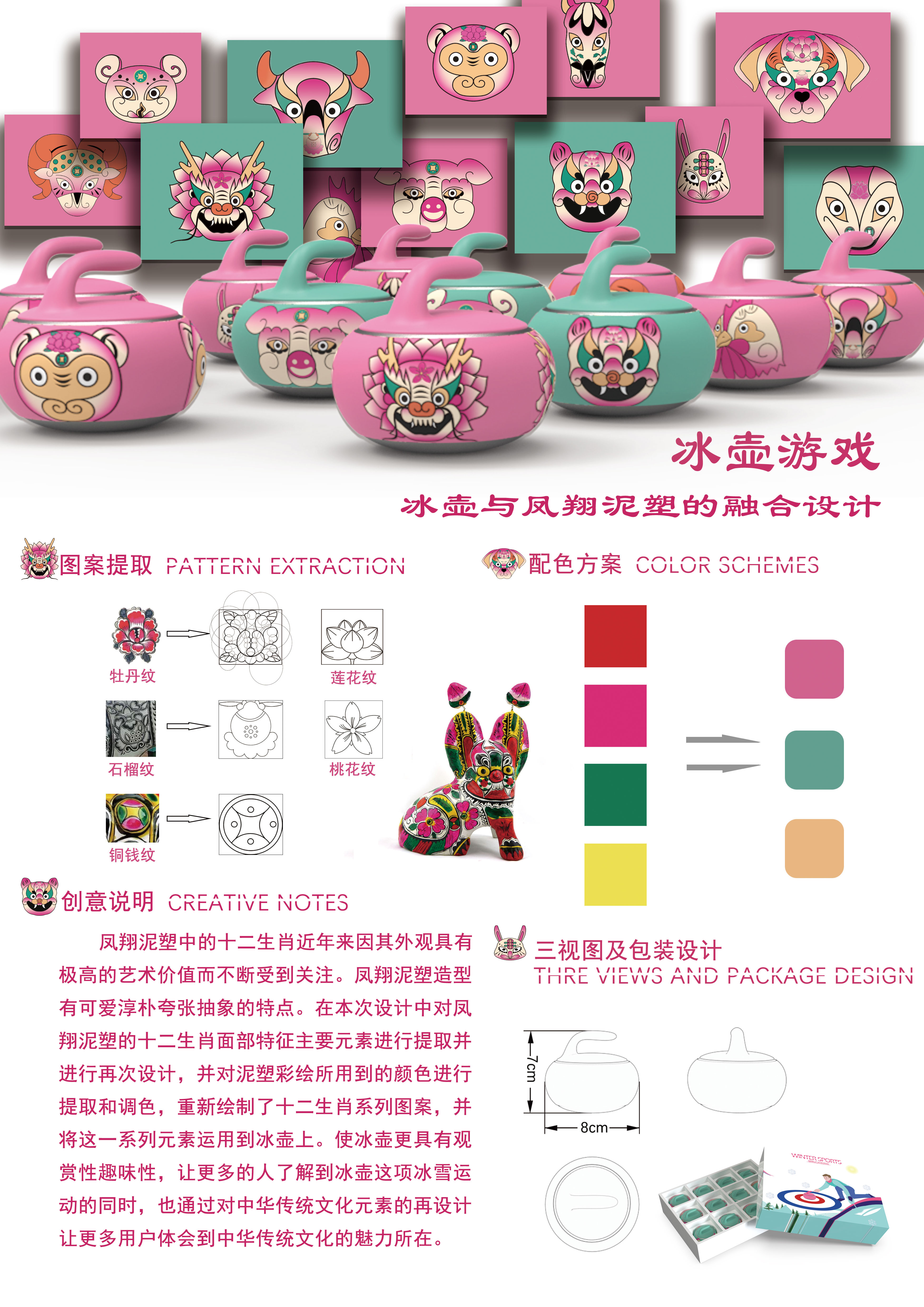 Fengxiang clay，Cultural creation，the twelve Chinese zodiac signs，Toys，