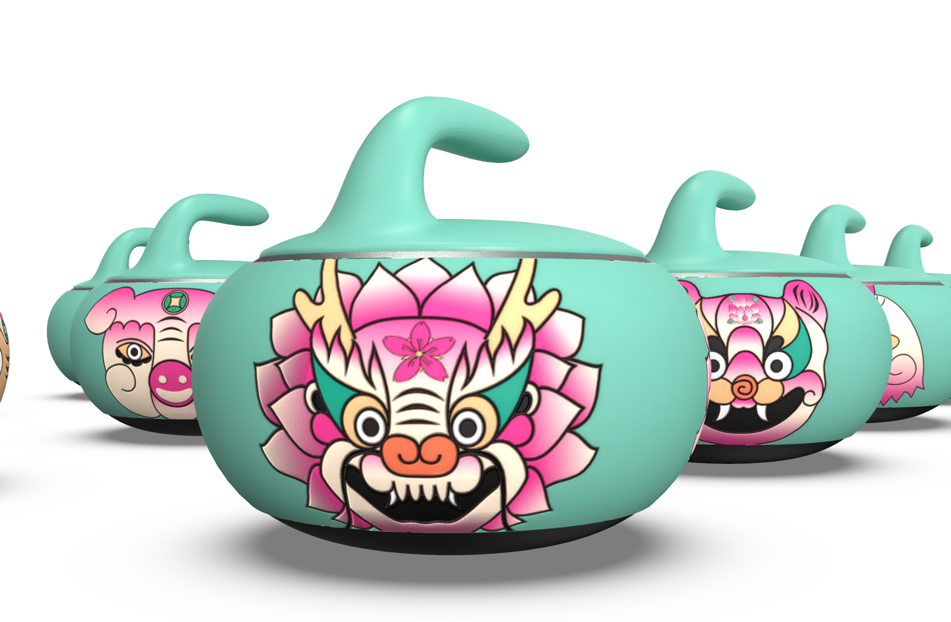 Fengxiang clay，Cultural creation，the twelve Chinese zodiac signs，Toys，