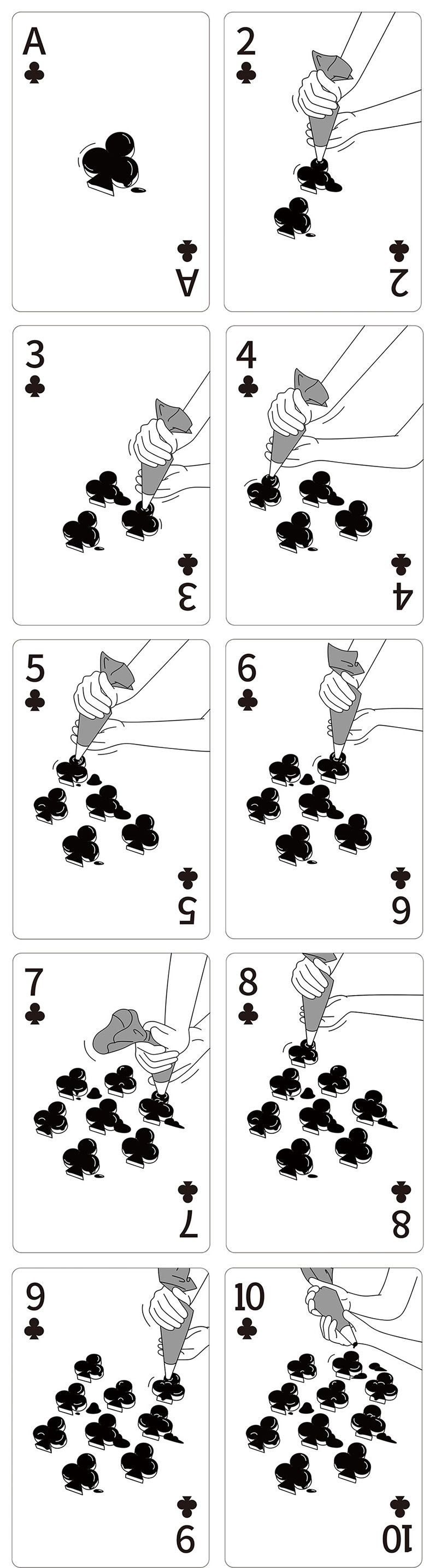 poker，delicious food，conceptual design，