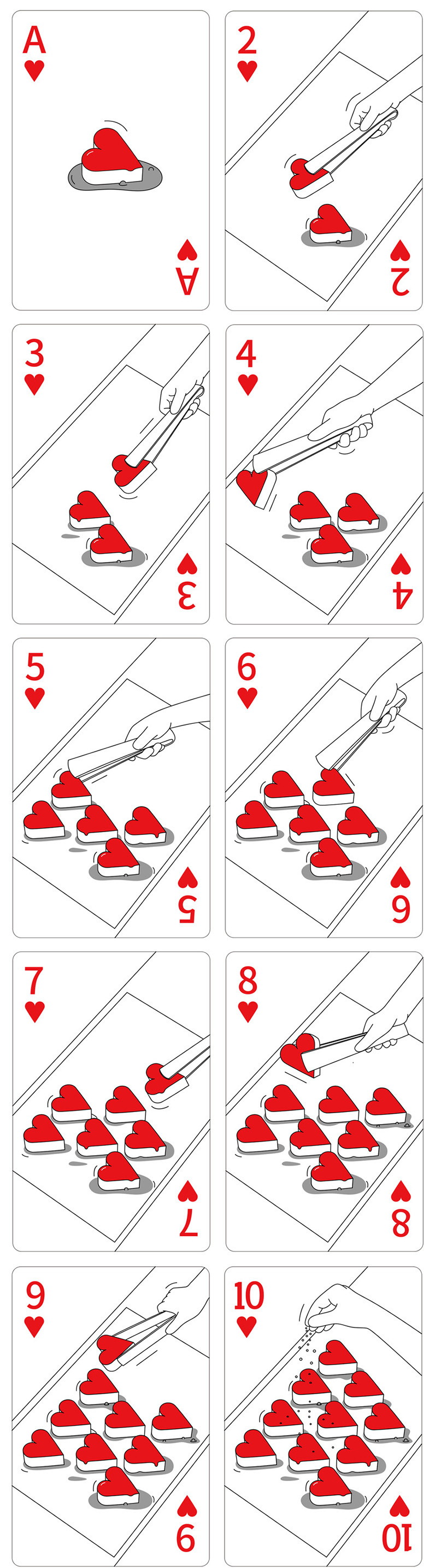 poker，delicious food，conceptual design，