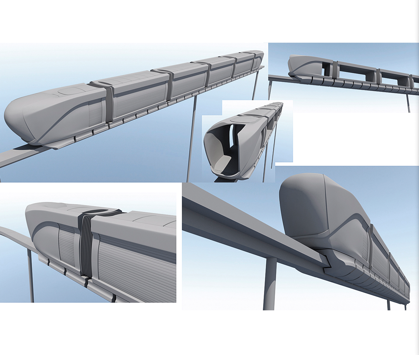 Monorail train，Monorail train，Railway，