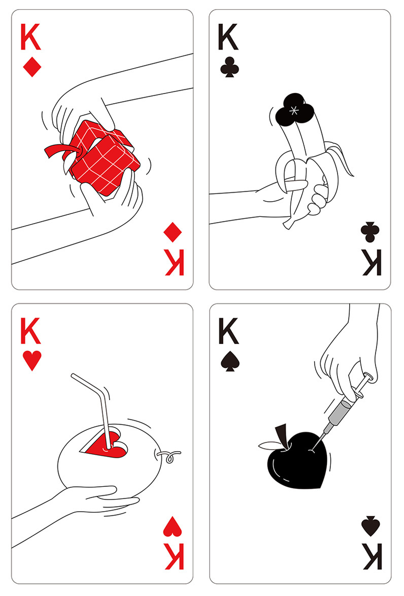 poker，delicious food，conceptual design，