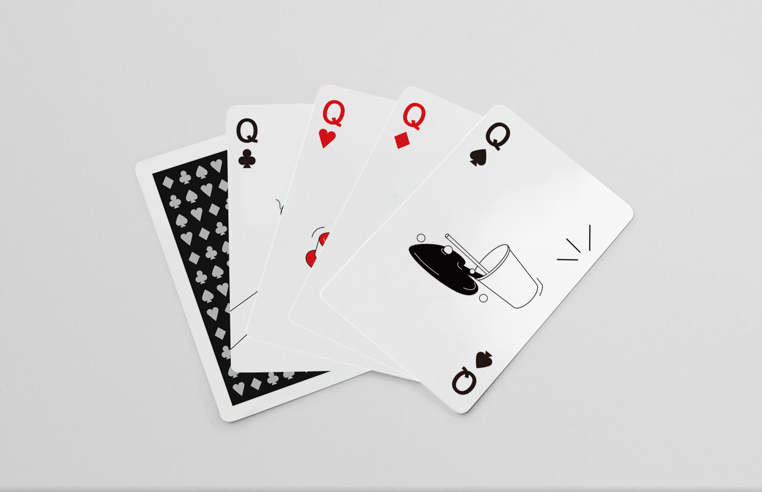 poker，delicious food，conceptual design，