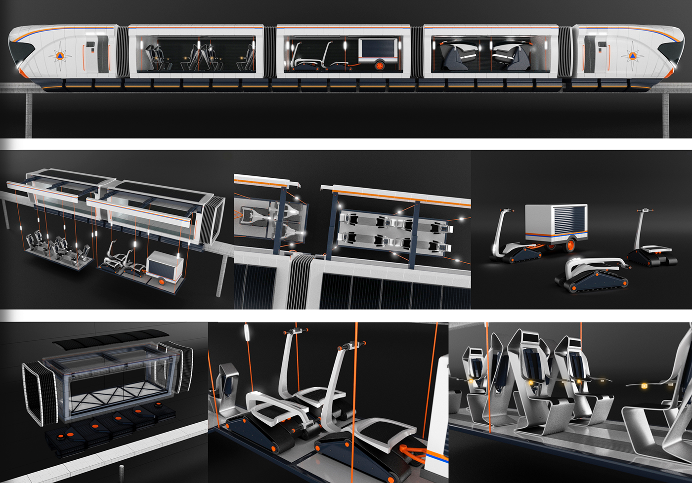 Monorail train，Monorail train，Railway，