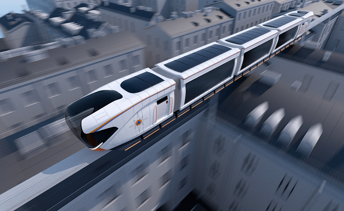 Monorail train，Monorail train，Railway，