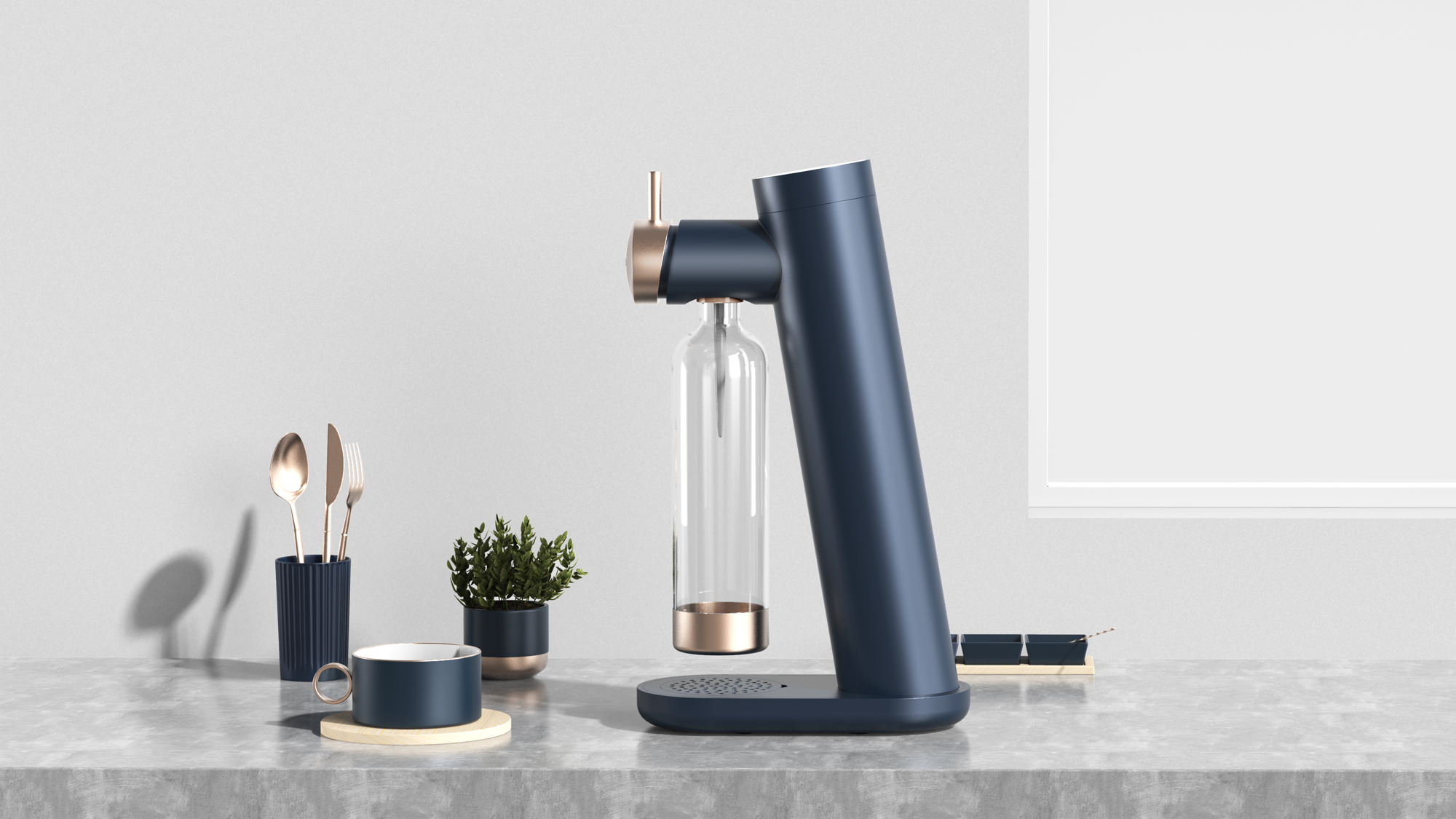 Bubble machine，Appearance design，Sense of geometric quality，industrial design，product design，