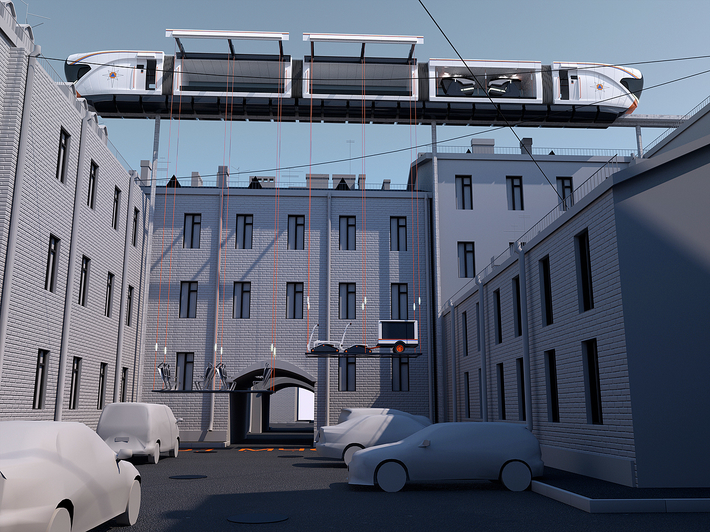 Monorail train，Monorail train，Railway，