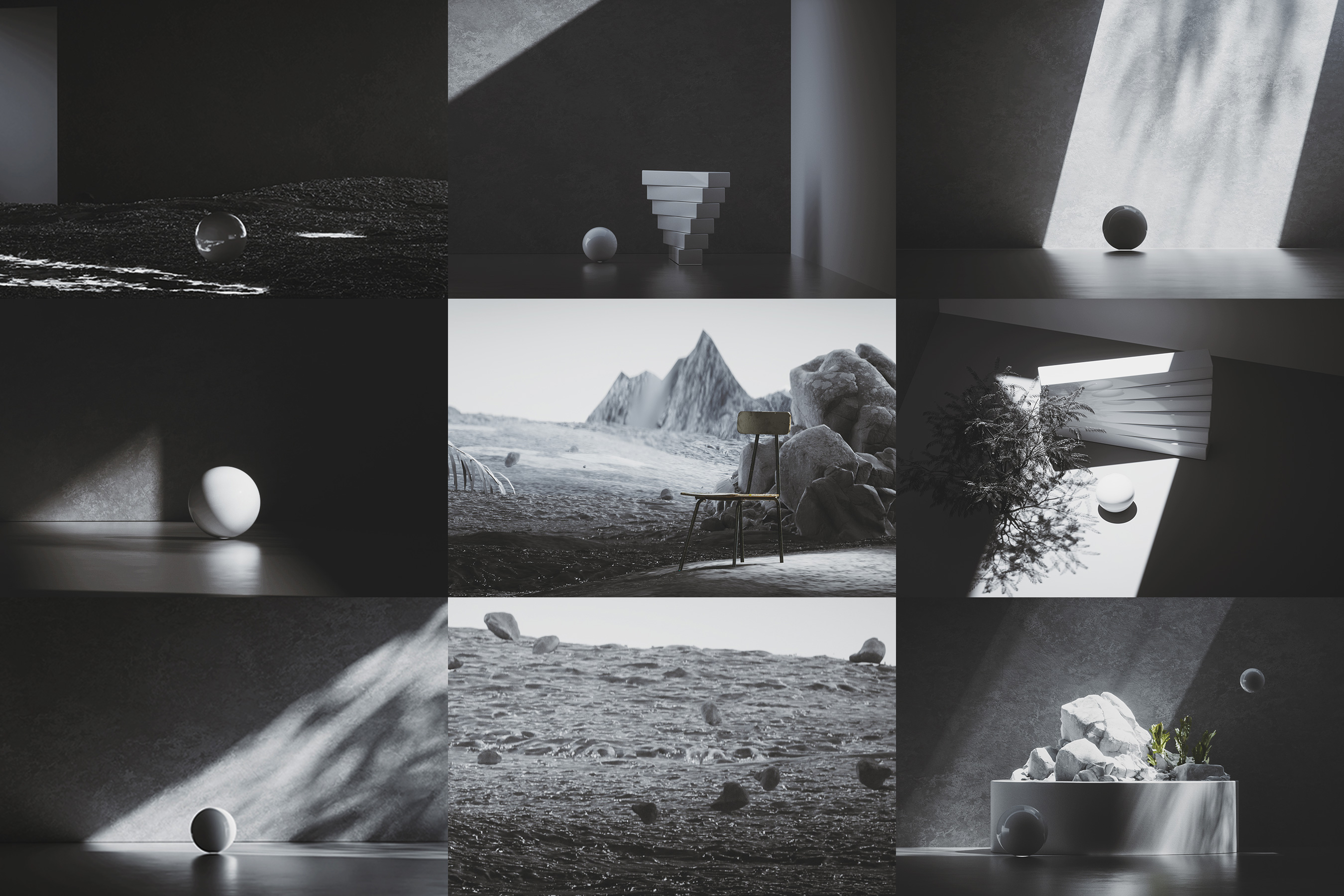 c4d，octane，indoor，Render，Light and shadow，