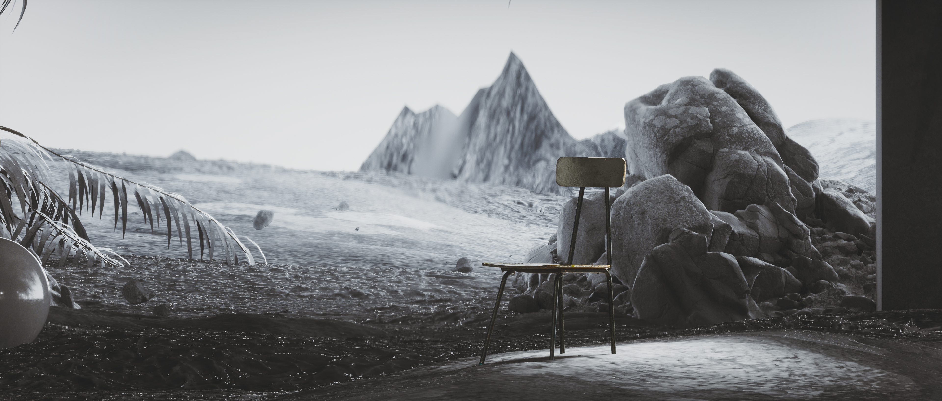 c4d，octane，indoor，Render，Light and shadow，