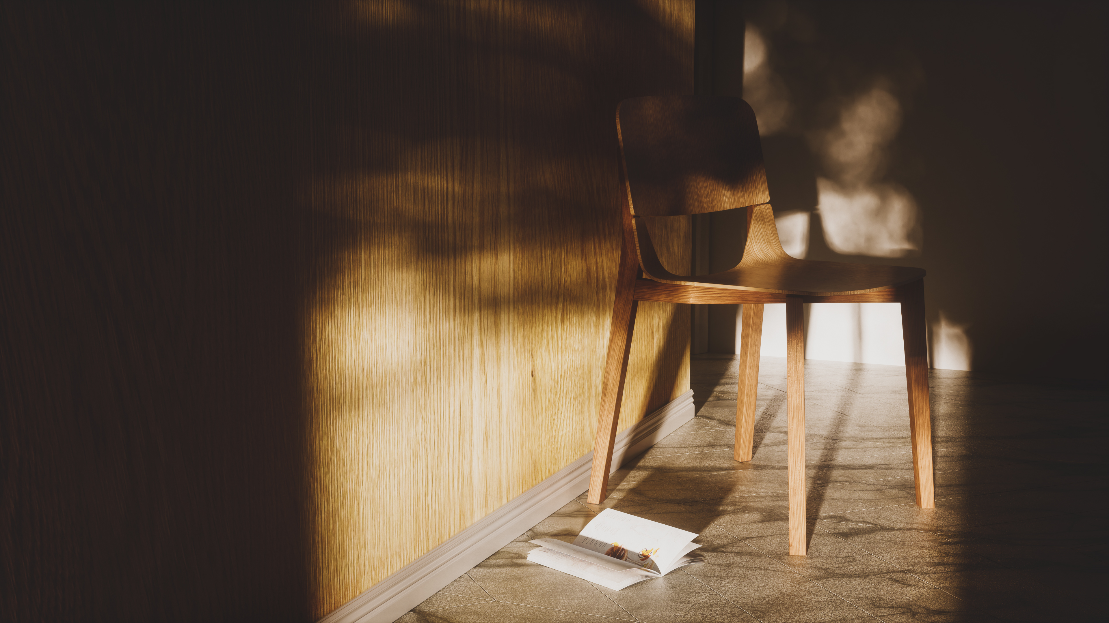 c4d，octane，indoor，Render，Light and shadow，