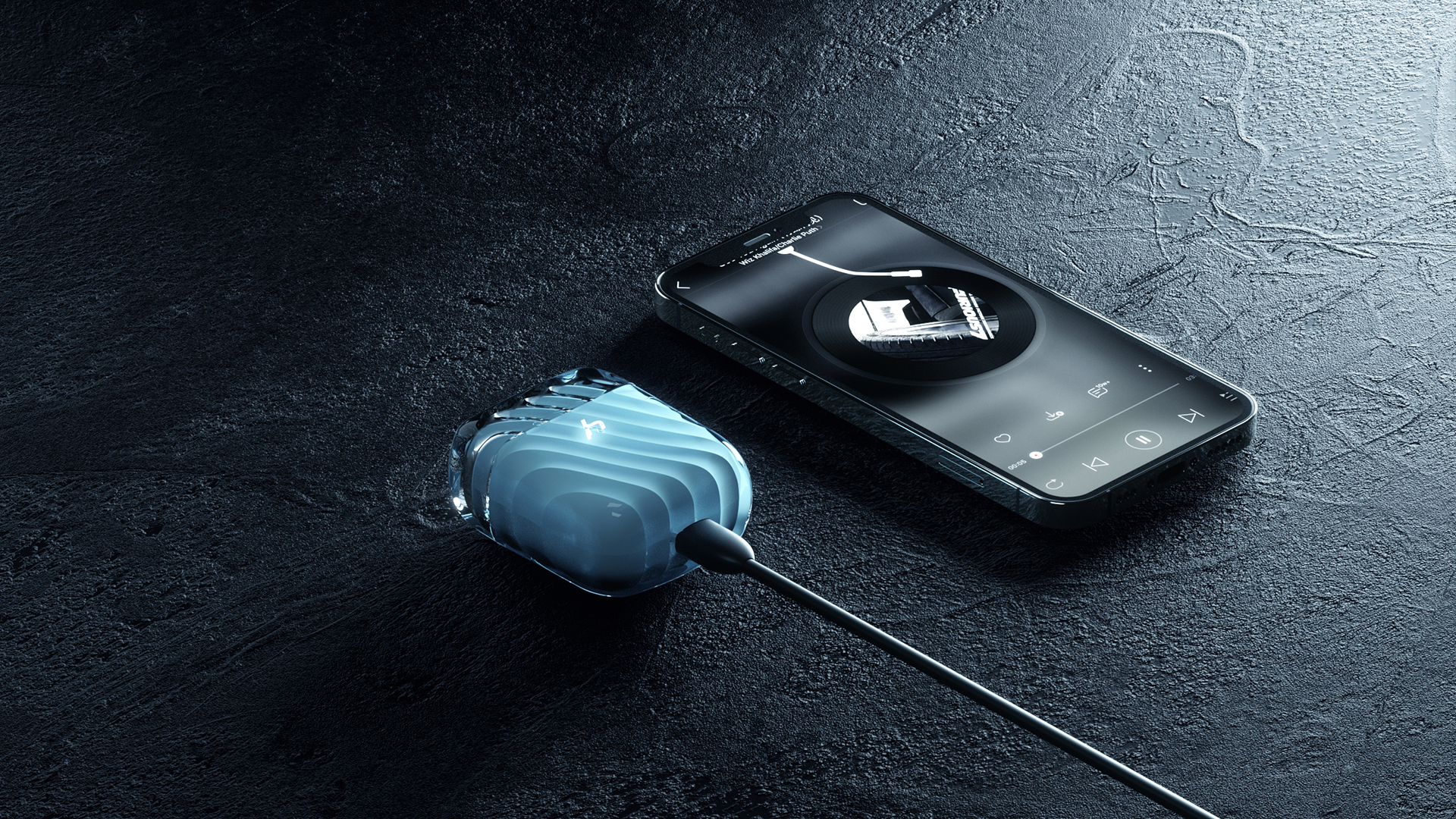 Appearance design product design TWS headset digital audio，