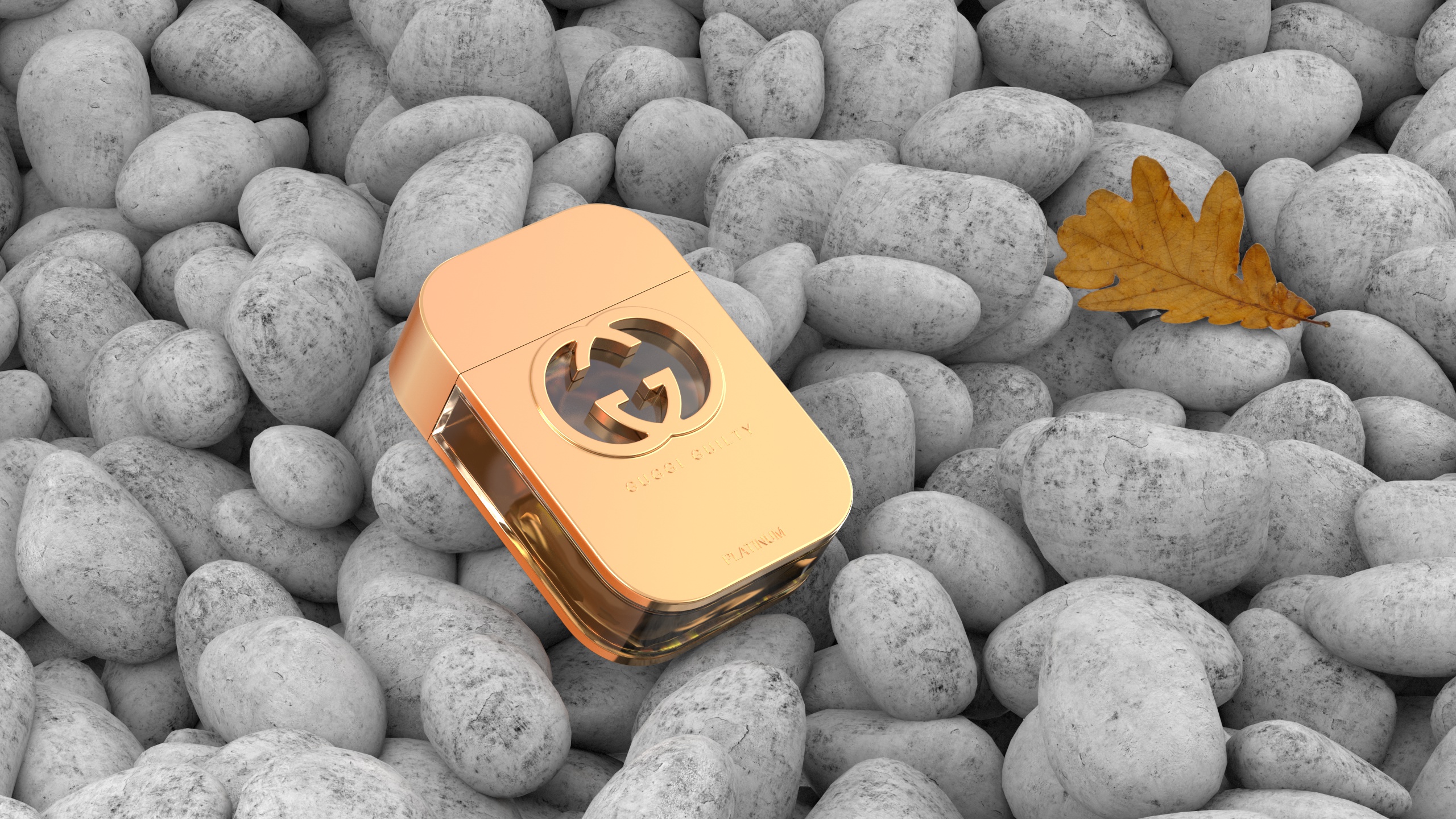 GC perfume，Water cup，Rendering exercise，